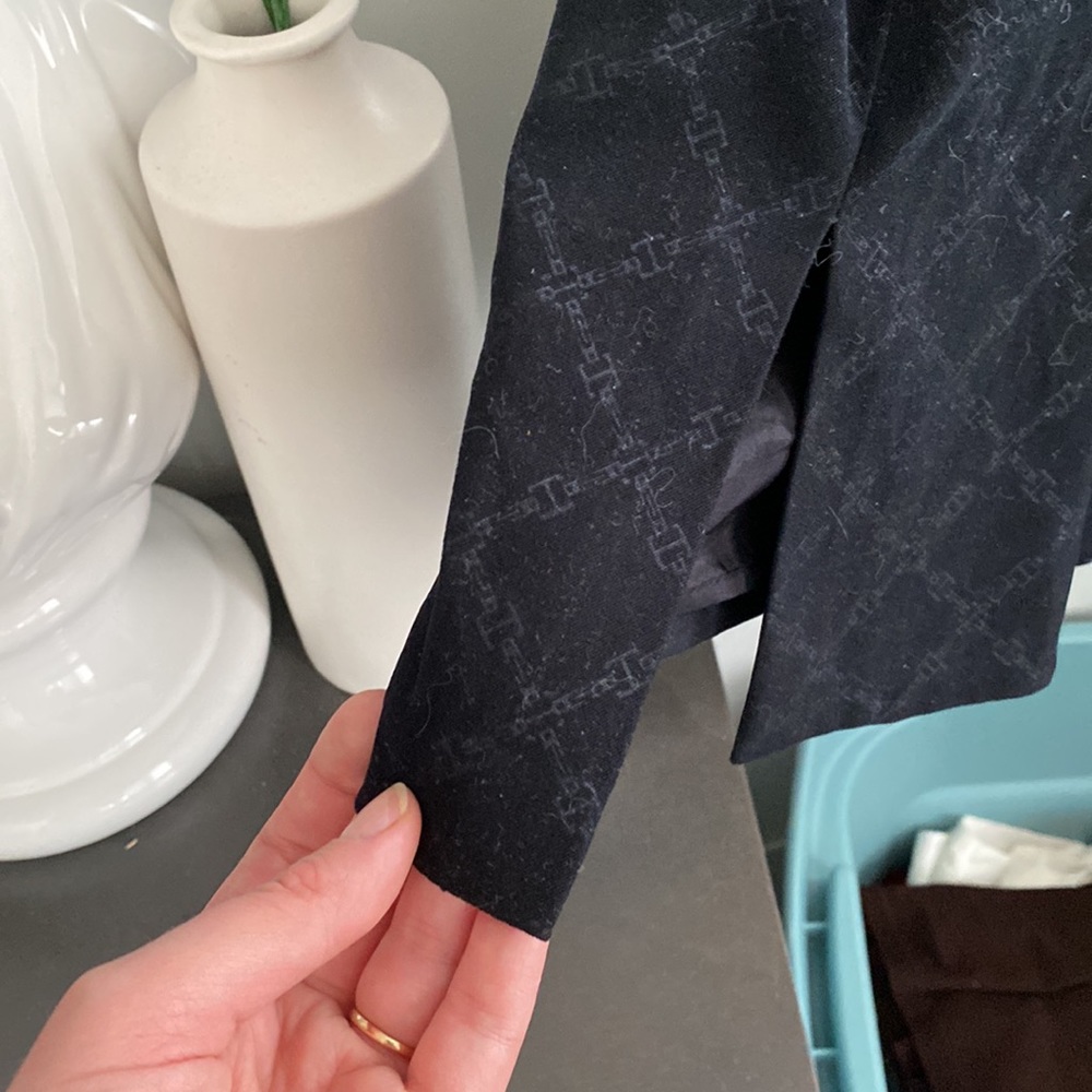 Velvety Subtle Chain Pattern Shift Dress - Picture 8 of 8